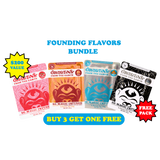 Founding Flavors Bundle (Strawberry Cream, Cookies Cream, Budder cup, Caramel) 4 Pack