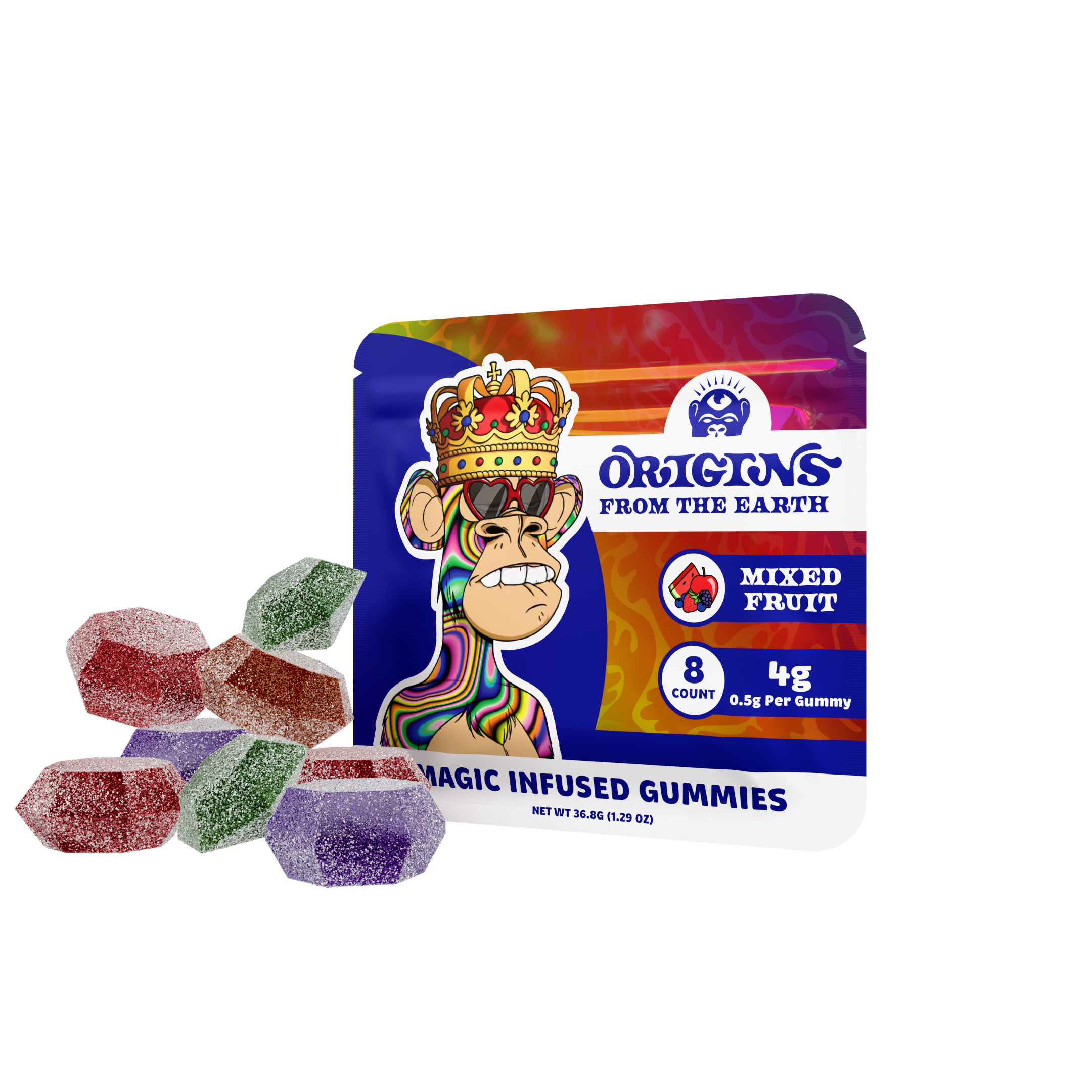 Origins Mixed Fruit Gummy Pack