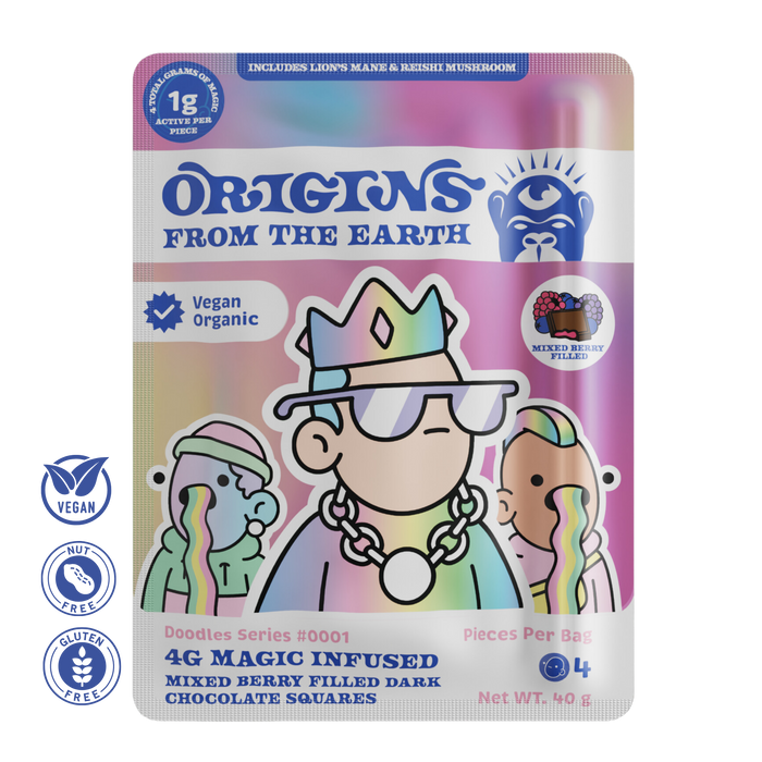Doodles Mixed Berry Chocolate Pack