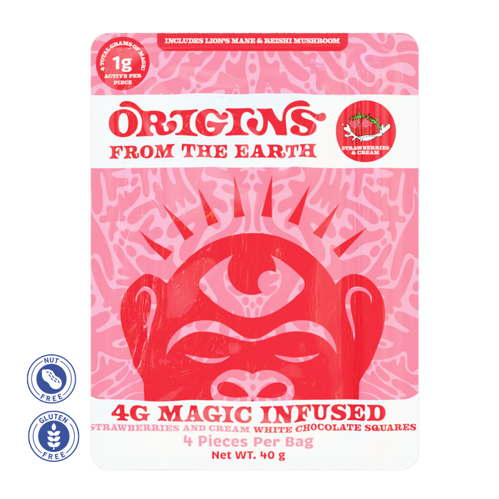 Strawberries and Cream White Chocolate Pack